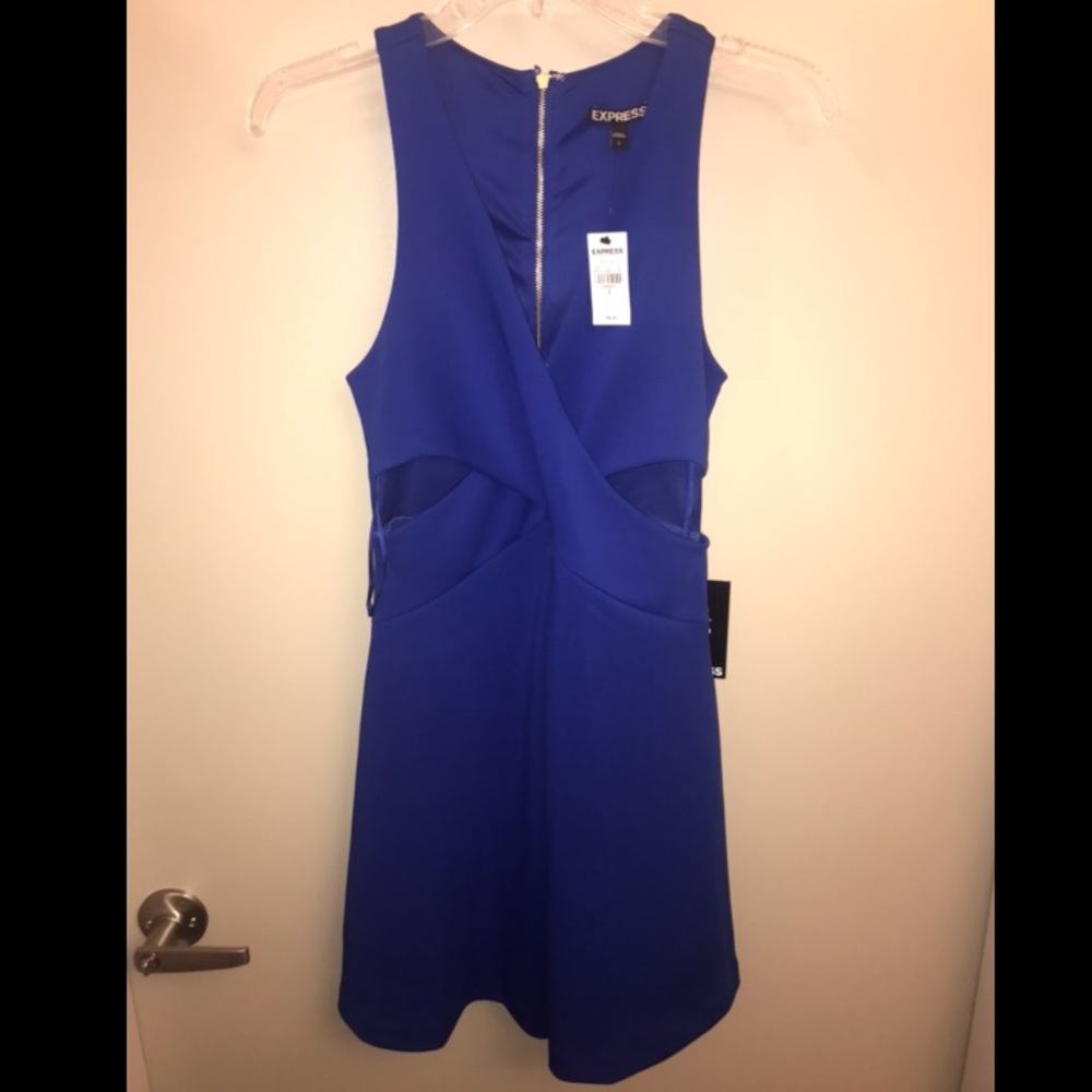 Babydoll fit cut out dress